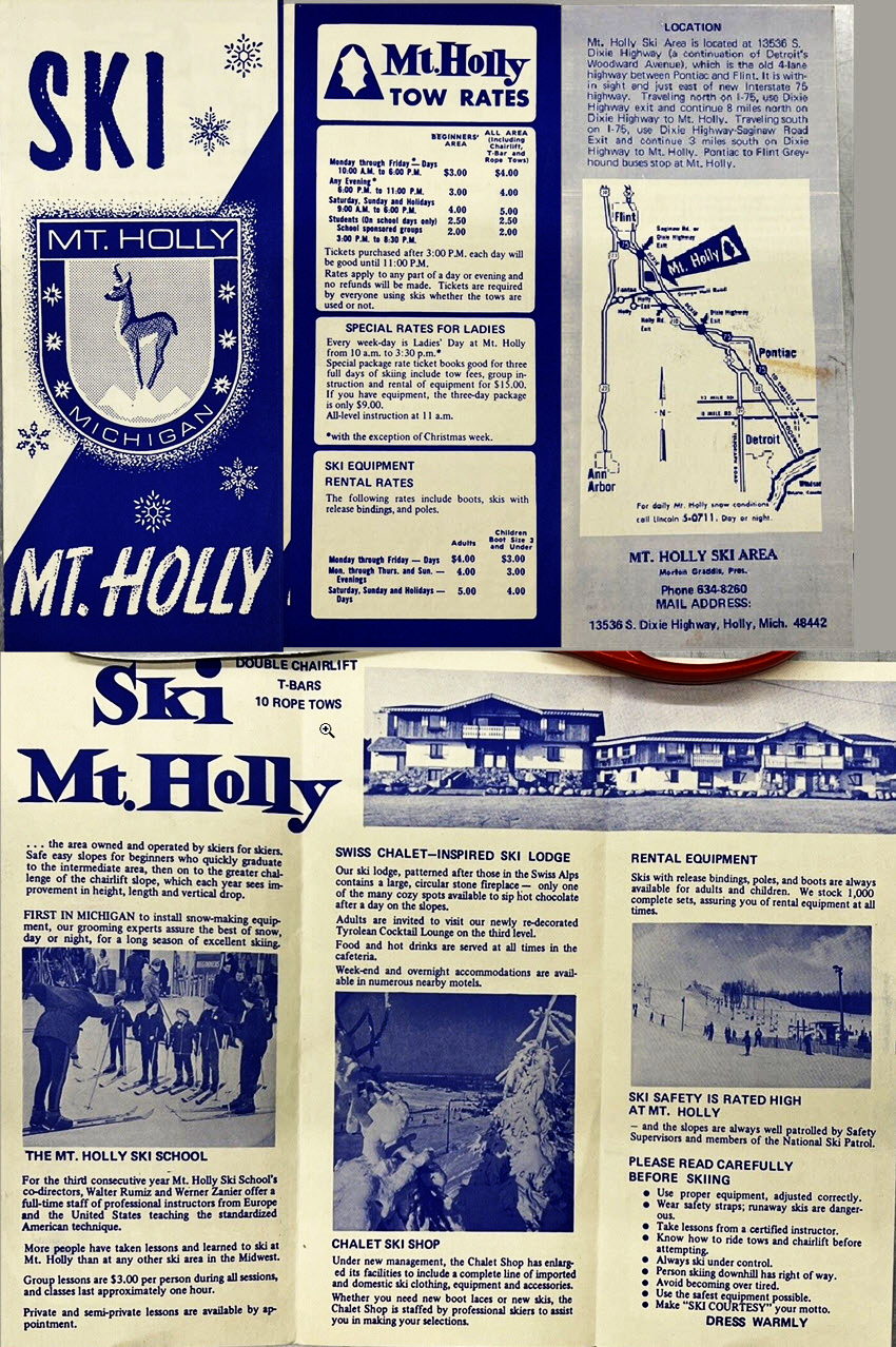 Mt Holly Ski & Snowboard Resort - Brochure